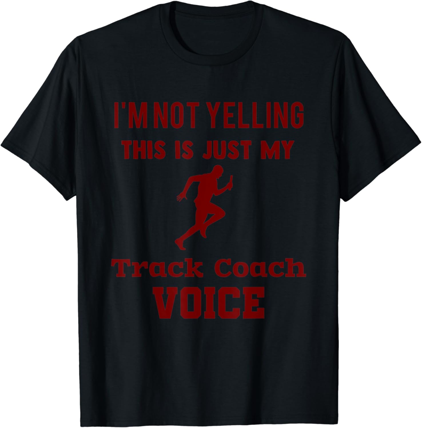 Track and Field Coach Gift TShirt Amazon.co.uk Fashion